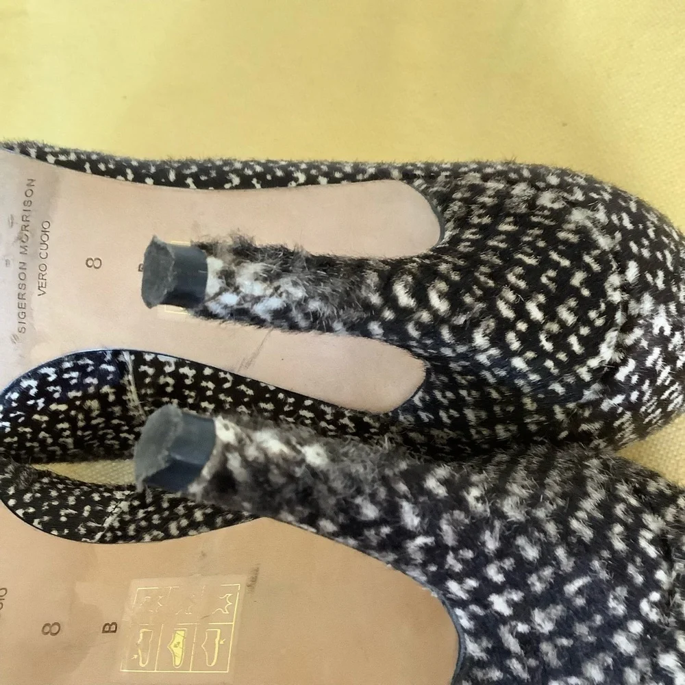 Sigerson Morrison Sanny Pony Heels Sz-8